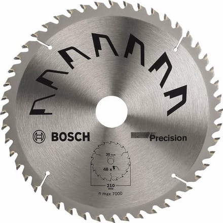 Bosch RUNDSAVKL PRECISION 210X2X30MM T48