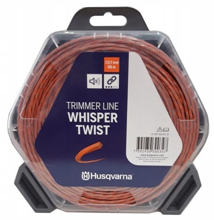 Husqvarna Whisper - Grastrimmer Lijn - 2,7mm - 60m - Geluidabsorberend