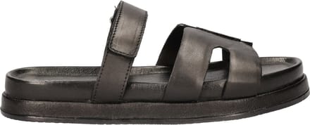 Nelson dames slipper - Zwart - Maat 39