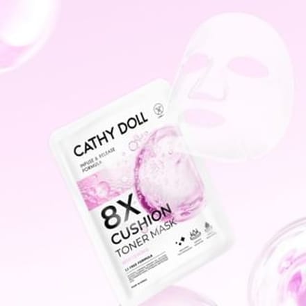 Cathy Doll - 8X Cushion Toner Mask Whitening 1 pc
