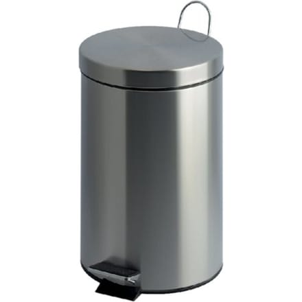 V-Part - Pedaalemmer 20 liter - Stainless steel - mat RVS - Prullenbak