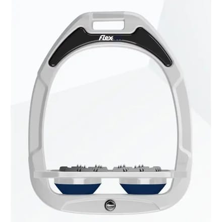 Platte Ultra Grip Stirrup Wit/Grijs/Marine Flex-On Green Composite