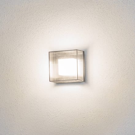 Konstsmide Vierkante led-buitenwandlamp Sanremo