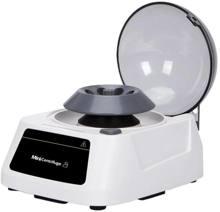 Elektrische Centrifuge - Scheidingsmachine Laboratorium - PRP PRF Separatie - Snelheid 5000 tpm - 0.2 tot 2 ml - Wit