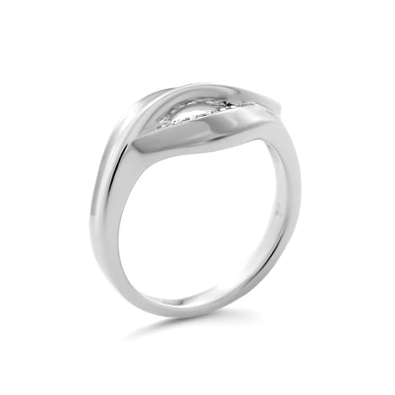 Orphelia 'Anet' Damesring van 925 Sterling Zilver - Zilver ZR-7520