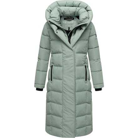 Navahoo dames gewatteerde mantel Engelsfeder XIV – warm, stijlvol & praktisch