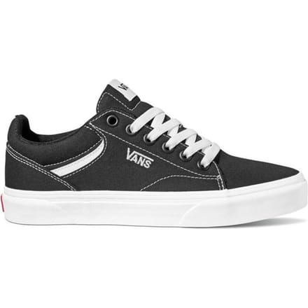Vans Seldan -maat 37-  Dames Sneakers - (Canvas) Black/White