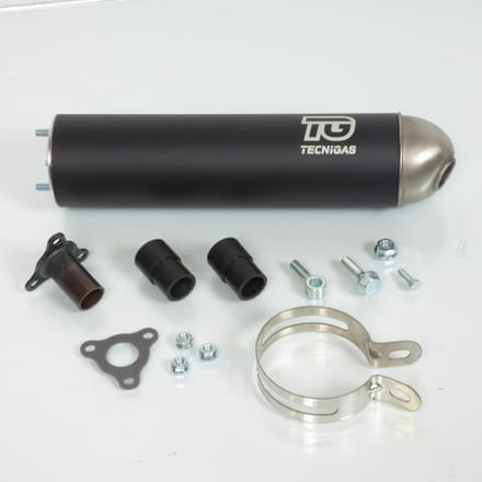 Pot d échappement Tecnigas pour Moto Derbi 50 GPR 2004 à 2009 Neuf