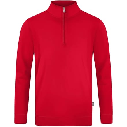 Jako Doubletex Ziptop Heren - Rood | Maat: M