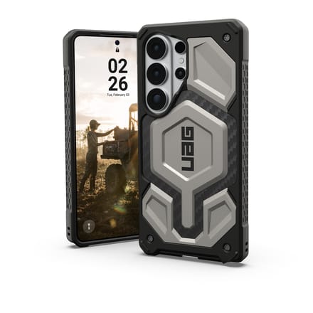 Urban Armor Gear Monarch Pro Case Samsung Galaxy S26 Ultra Titaan MagSafe compatible, Met magneetmodule