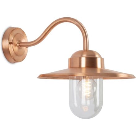 KS Verlichting Buitenlamp Dolce Koper Dag Nacht Schemersensor LED
