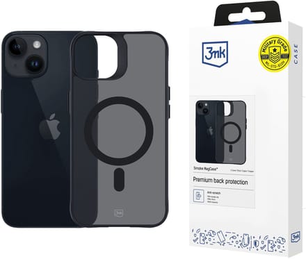 Hoesje voor Apple iPhone 13/14 – 3mk Smoke MagCase