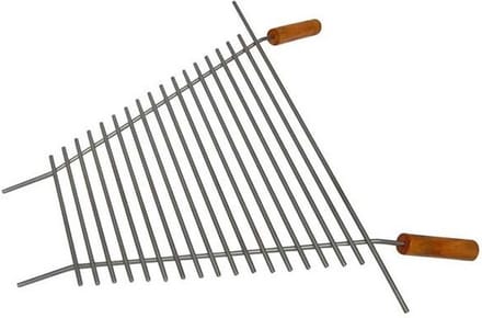 Tuinhaard Tria - Optie: Inox Rooster