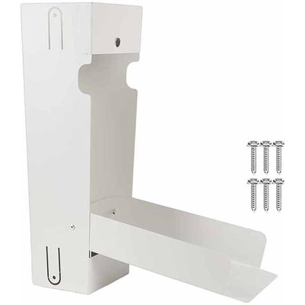 Regenwaterafleider voor 3x4 inch standaard regenpijp regenwateropvangsysteem met schroeven wit