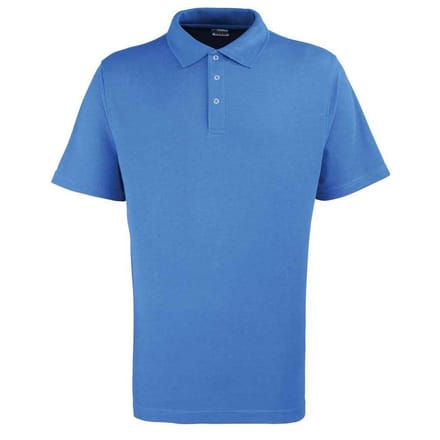 Premier Heren Press Stud Werkpoloshirt (Koningsblauw)