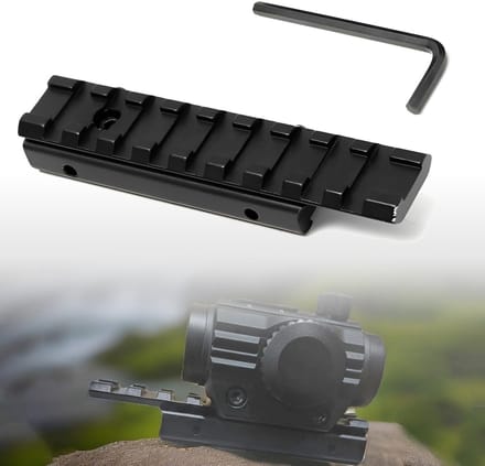 Dailygoods - Railadapter van 11 mm naar 20 mm voor Tactische Montages