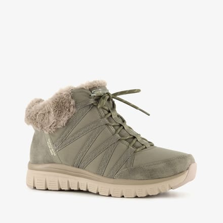Skechers Slip-ins Graceful dames boots groen - Maat 40 - Extra comfort - Memory Foam