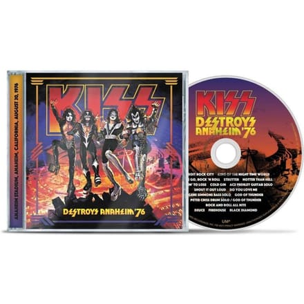 Kiss - Destroys Anaheim '76 (CD) (50th Anniversary Edition)