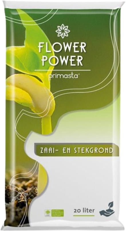 Zaai- en stekgrond 20L - Flower Power - Moestuin