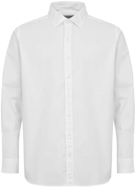 Cottover Poplin Slimfit (GOTS) 141062 - Wit - 48