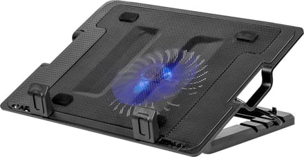 Rebel Serie - Laptop Koelstandaard - Ventilator - USB Aangedreven - Verstelbare Hoek