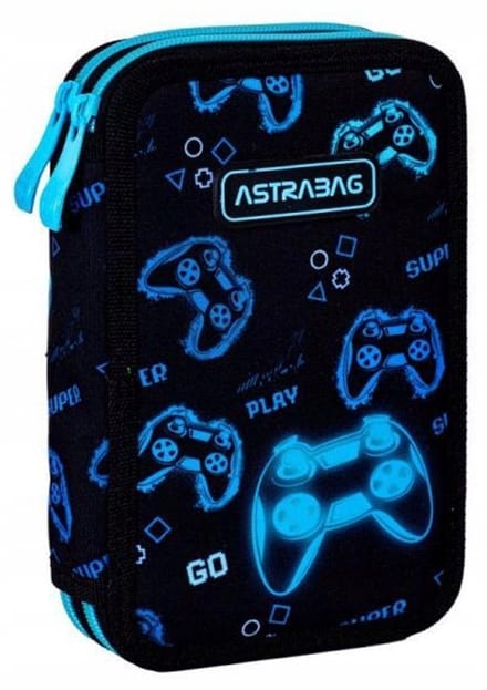 Astra Astrabag Dubbel Etui Go spelen - 2 Vakken