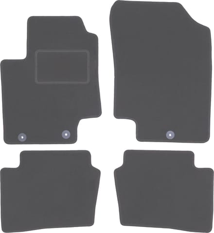 Grafiet automatten voor: Kia Rio II DE hatchback (2005-2011)