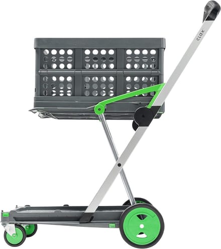 Inklapbare Steekwagen met Vouwdoos - Flexibel Transportkarretje