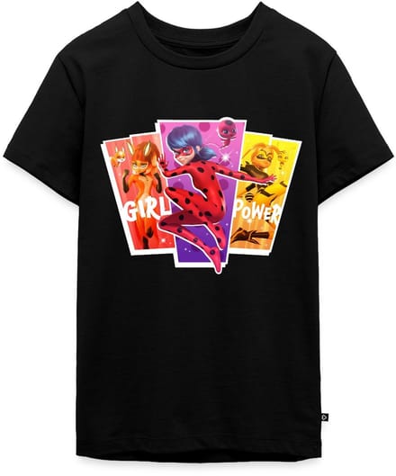 Miraculous Girl Power Ladybug Superheld Premium T-Shirt Tiener
