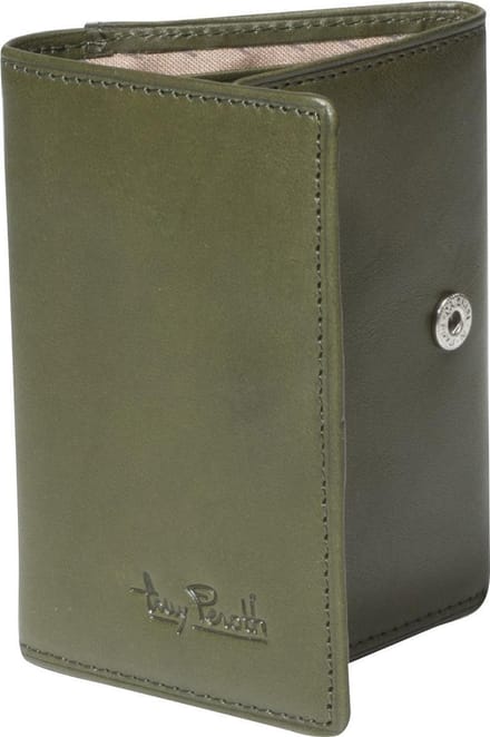 Tony Perotti Furbo Pure Mini creditcardhouder met papiergeldvak - Groen