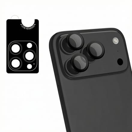 imoshion Camera Lens Protector - Geschikt voor iPhone 17 Pro/ iPhone 17 Pro Max - 2 Pack - Zwart
