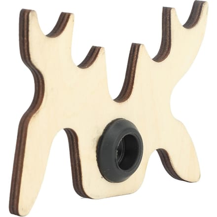 Biljartkeu Stok Brug Draagbaar Hout Slip-on Elandenkop Biljartkeu Brugkop voor Pooltafel Poolspel beige