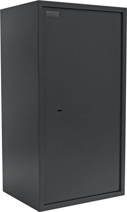 Rottner Meubelkluis Noah 6 - DB Sleutelslot - Antraciet - 85x45x36cm