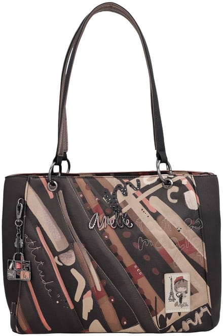 Anekke schoudertas Parisian Tote Bag Multicolor veelkleurig