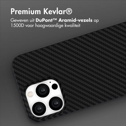 Accezz Hoesje - Geschikt voor Apple iPhone 14 Pro - backcover - Zwart
