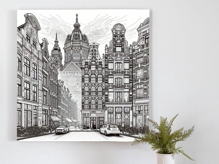 Kunstprint | Wanddecoratie | Canvas | 60 × 60 cm