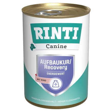 RINTI Canine Opbouwkuur met Rund 400 g - 12 x 400 g