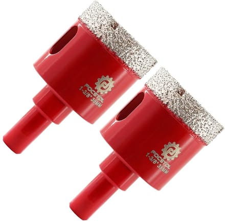 Diamantboor Set 35 mm - 2 Stuks voor Tegels, Marmer en Graniet