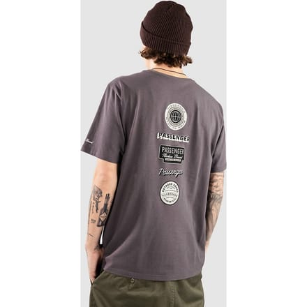 Passenger Guided Recycled Cotton T-Shirt grijs