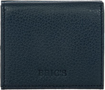 BRIC'S Leren Portemonnee Gondola Calla Wallet Night Blue Donkerblauw