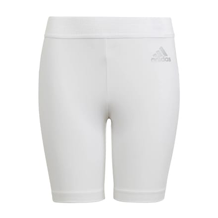adidas Short Kinderen Techfit Tights Wit H23163 - Maat 116cm