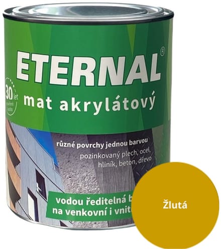 Eternal MAT Acryl 0,7 kg, 05 Geel