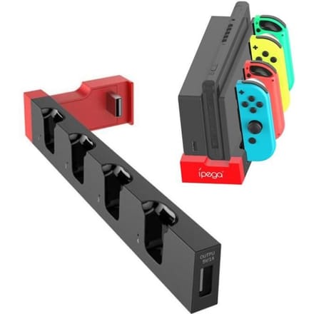 Jeux vidéo,Station de charge de contrôleur Joy Con pour Nintendo Switch,support de Station de charge pour console - Type For Joycon