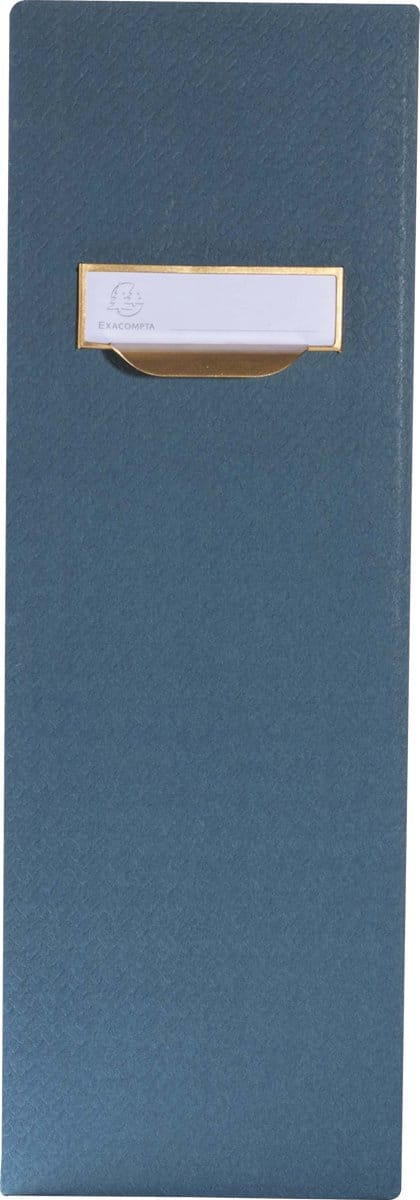 Exacompta 2x Tijdschriftenhouder OfficeByMe rug 100mm - Eendenblauw - 90603E