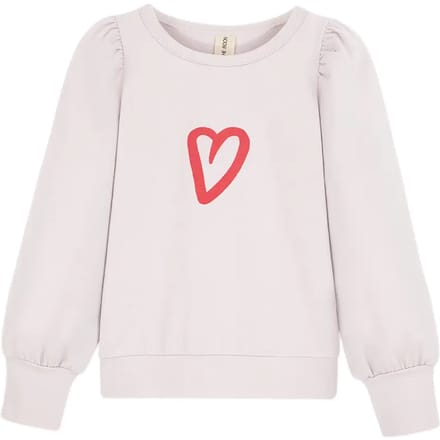Meisjes Sweatshirt Kids on the Moon Heart Top