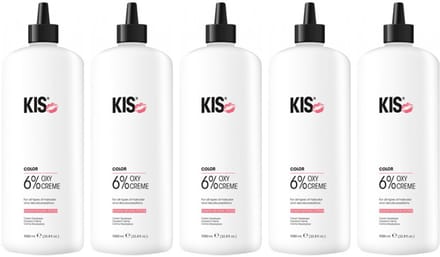 5x KIS OxyCream 6% 1000ml