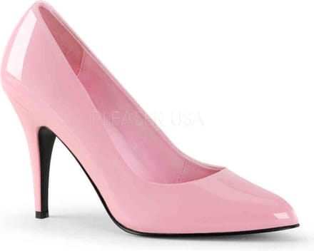 EU 37 = US 7 | VANITY-420 | 4 Classic Pump, Bright Pink Pat