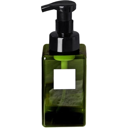 Bouteille Pompe Mousse Capacité 450ml Type Pression Distributeur de Savon Bouteille Moussante Rechargeable pour Gel Douche black