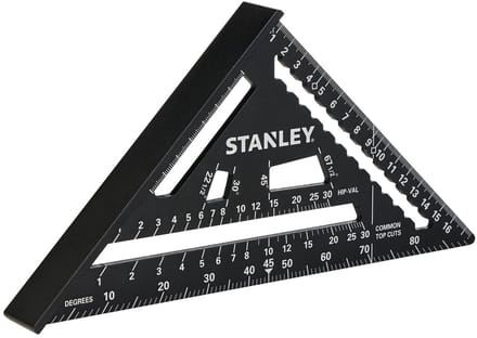 Stanley STHT46101-0 Bouwdriehoek aluminium 180mm