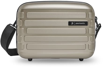 Pactastic Collectie 04 beautycase 34 cm - 14 L - Ritssluiting - champaign-metallic